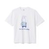 Nijntje T-shirt voor volwassenen 'they see me rolling' wit