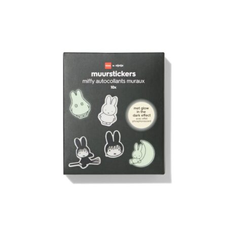 Nijntje muurstickers glow-in-the-dark Halloween - 10 stuks