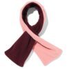 Omkeerbare babysjaal fleece (roze)