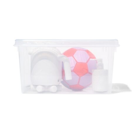 Opbergbox 32L London transparant 50x39x26 (transparant)