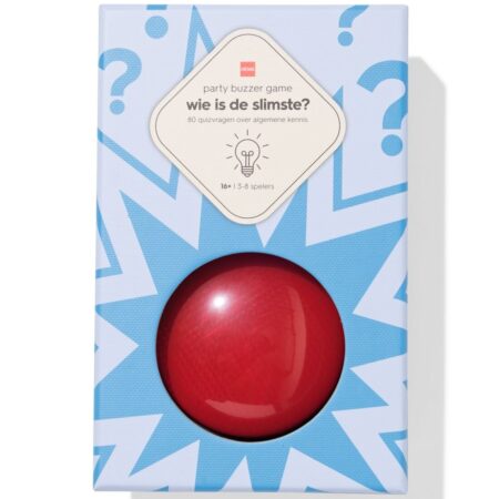 Party buzzer game wie is de slimste?