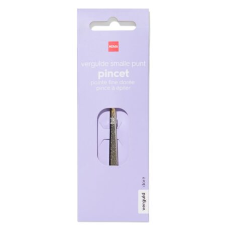 Pincet met vergulde smalle punt