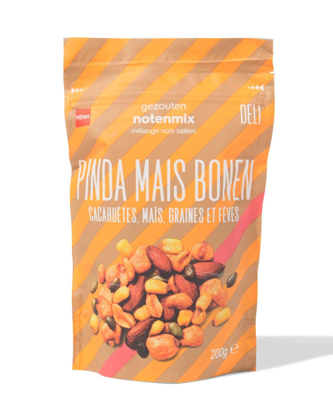 Pinda maïs bonenmix 200g