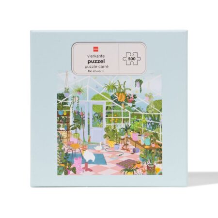 Puzzel 42x42cm 500 stuks tuinkas