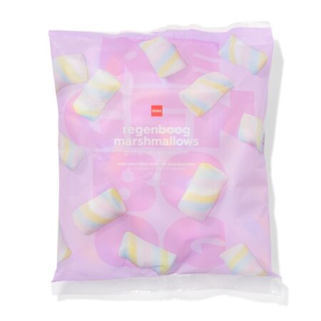 Regenboog marshmallows 200g