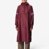 Regenponcho voor volwassenen Puck donkerrood