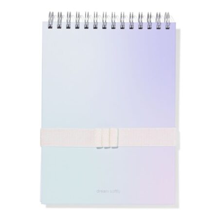 Schetsboek 25x18.2cm blanco kleurverloop (lichtblauw)