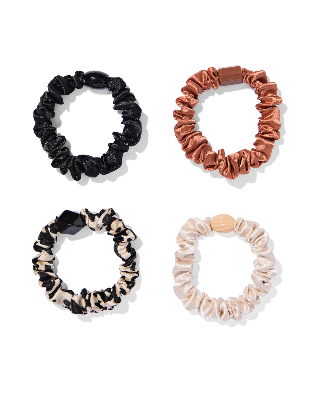 Scrunchies smal - 4 stuks