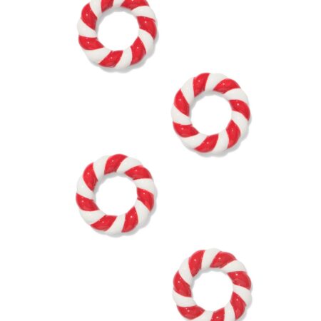 Servetringen ⌀6cm - 4 stuks (rood)