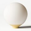 Sfeerledje bol ⌀7.5cm siliconen wit