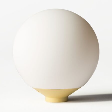 Sfeerledje bol ⌀7.5cm siliconen wit