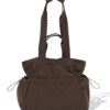 Shopper waterafstotend bruin