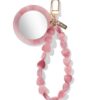Sleutelhanger spiegel roze