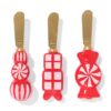 Smeermesjes 12cm rvs - 3 stuks