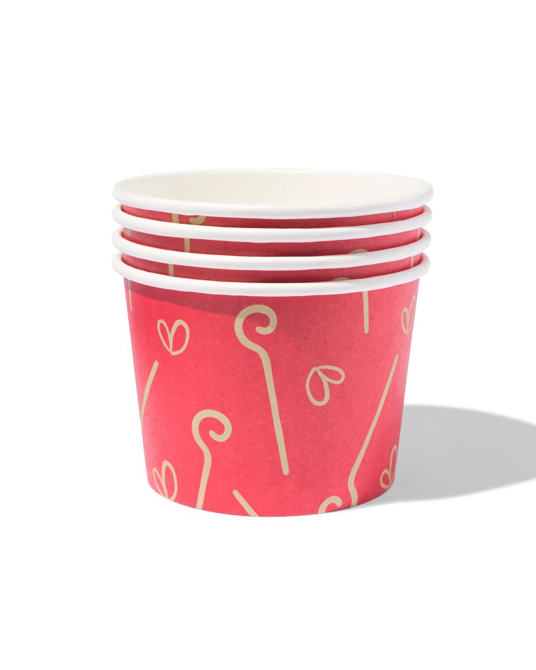 Snackbakjes 10x8.5x7.5cm Sint