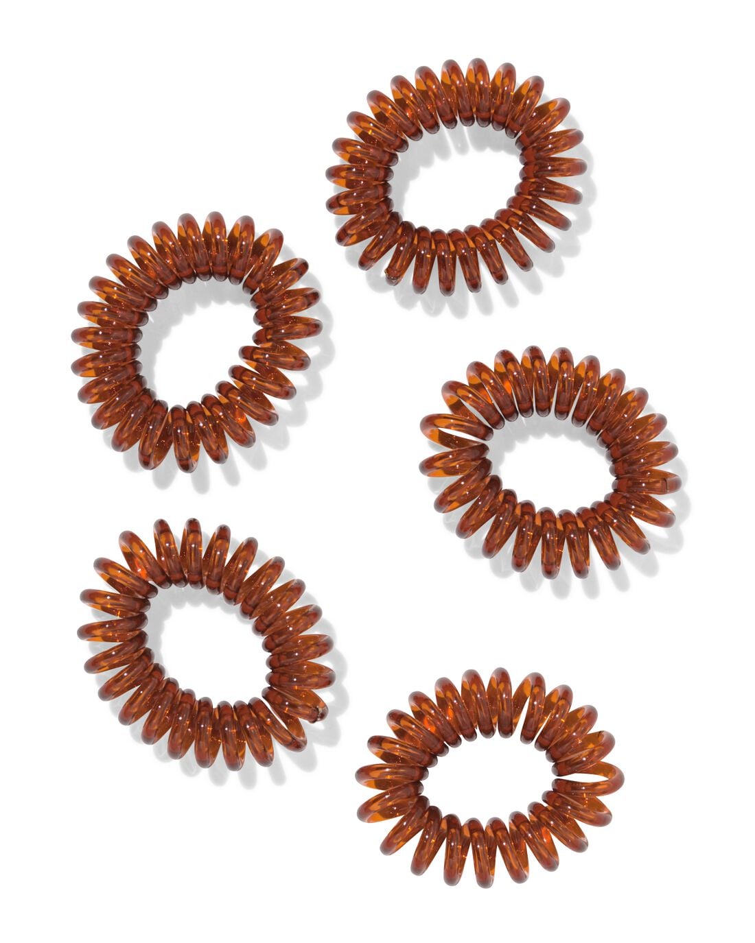 Spiraal elastiekjes - 5 stuks
