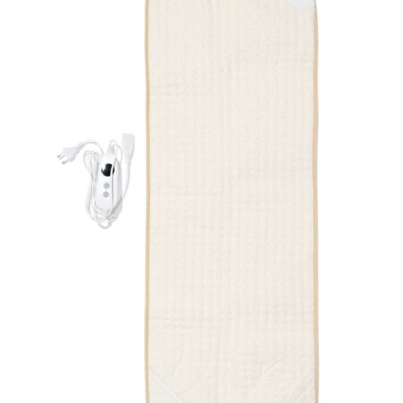 Stoelverwarmer 110x40cm teddy (ivoor)