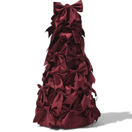 Strikkenboom 17x17x36.5 cm rood