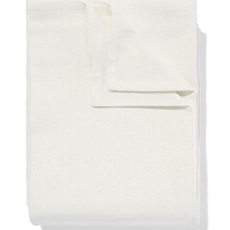 Tafelkleed XL 320x145cm katoen lurex zilver