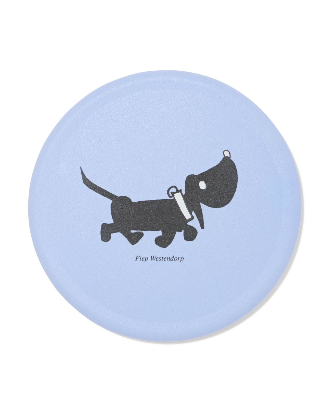 Takkie hondenspeelgoed frisbee ⌀20.5cm rubber lichtblauw