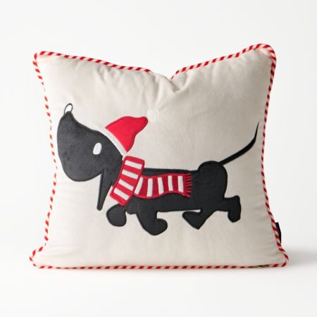 Takkie sierkussen 40x40x12cm (gebroken wit)