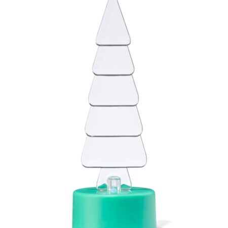 Theelichtje kerstboom (groen)