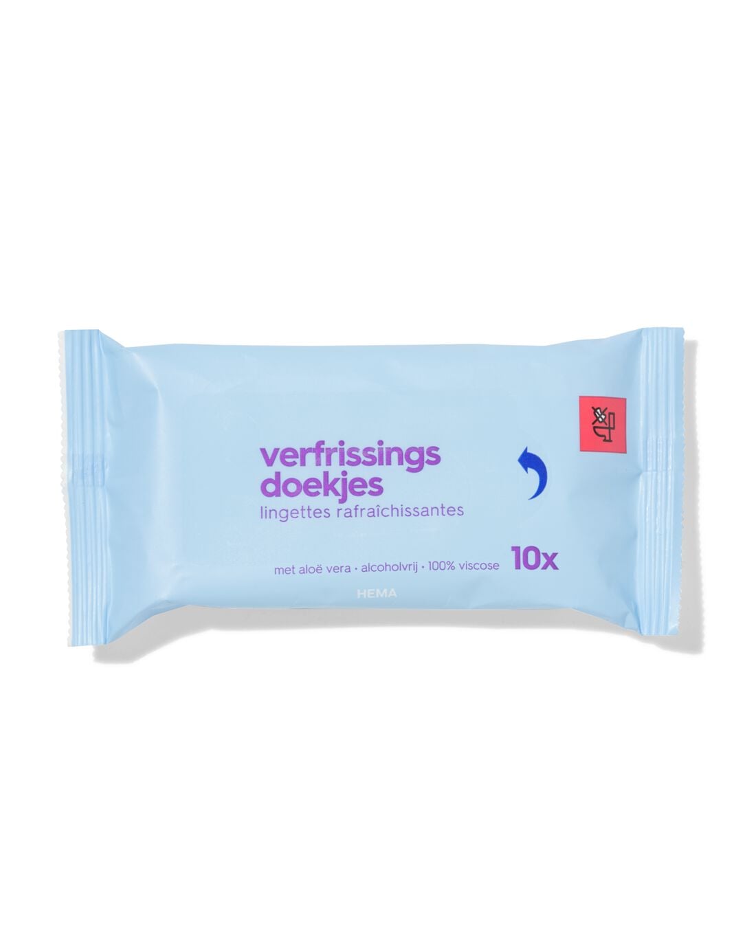 Verfrissingsdoekjes - 10 stuks