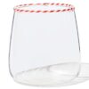 Waterglas 390ml met zuurstok rand - 2 stuks