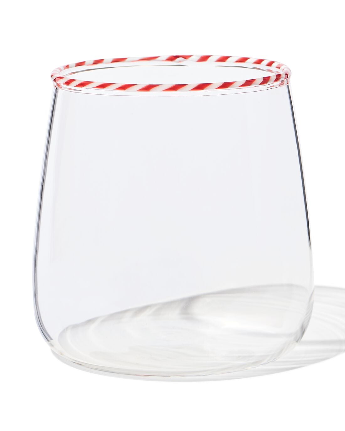 Waterglas 390ml met zuurstok rand - 2 stuks