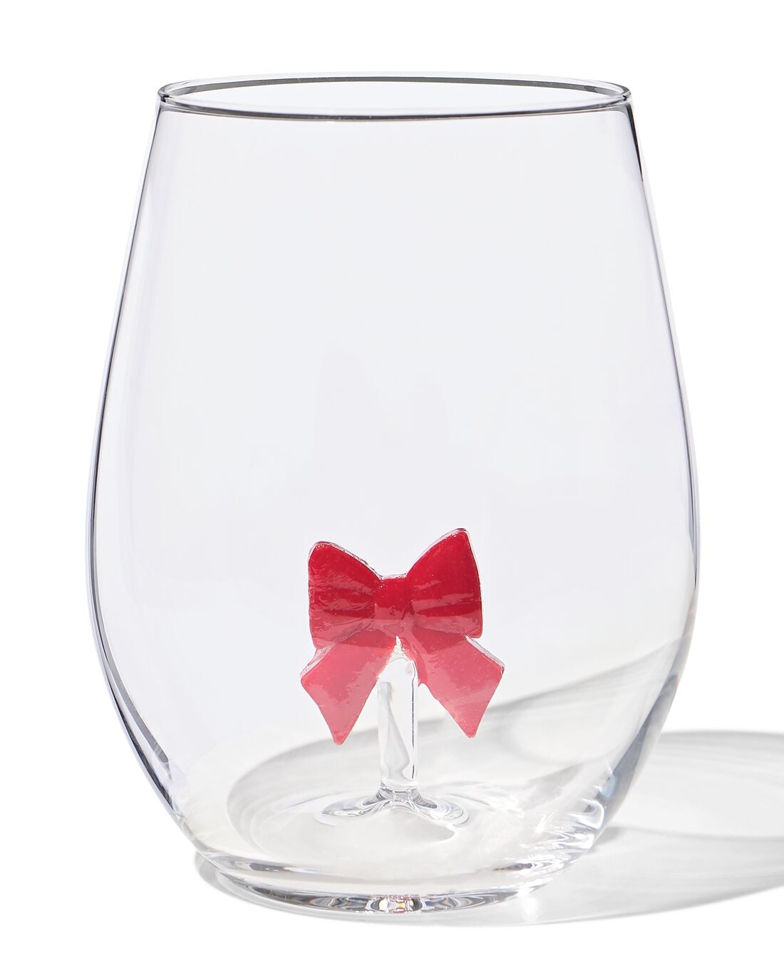 Waterglas 550ml met figuur strik - 2 stuks