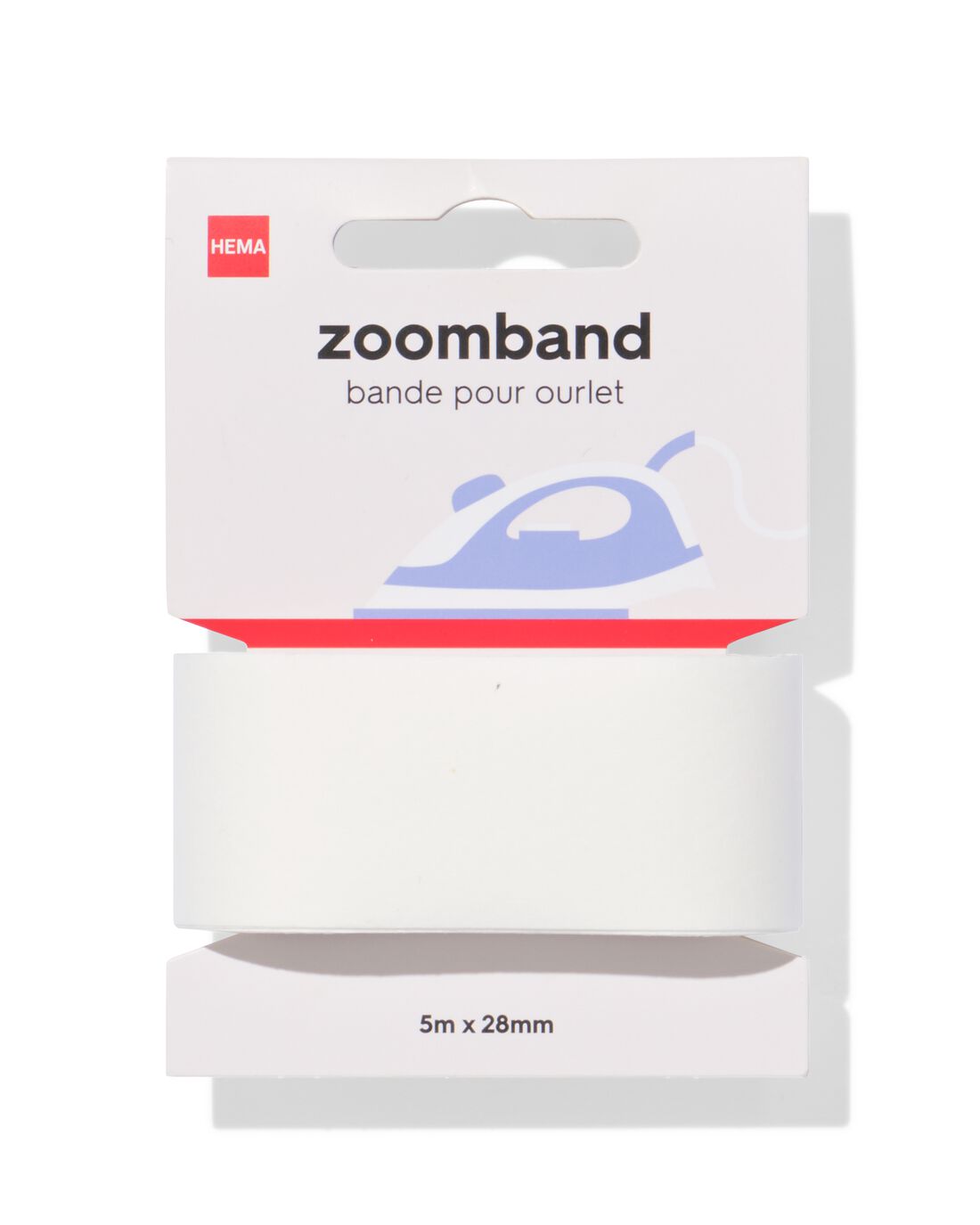 Zoomband instrijkbaar