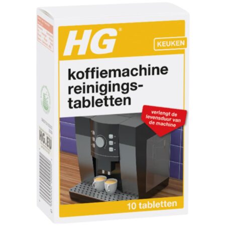 HG Koffiemachine reinigingstabletten | HG