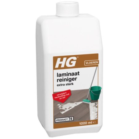 HG Laminaat "kracht" reiniger 1 liter | HG