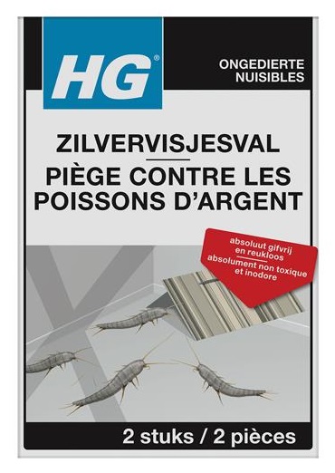 HGX zilvervisjesval doosje a 2 stuks | HG