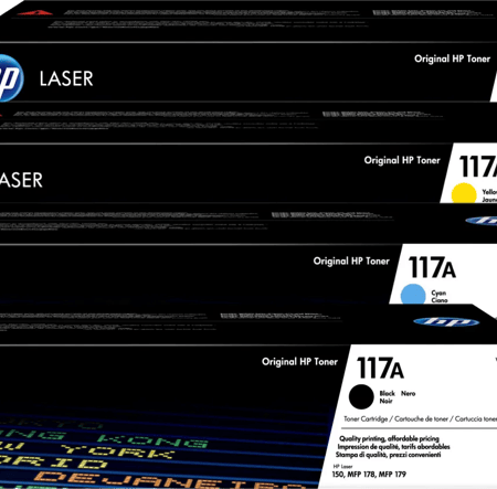 HP 117A Toner Combo Pack (3 stuks)