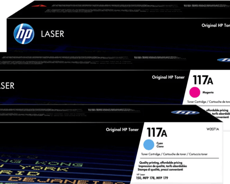 HP 117A Toner Kleuren 3-pack