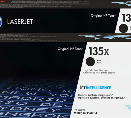 HP 135X LaserJet Toner Zwart (2 stuks)