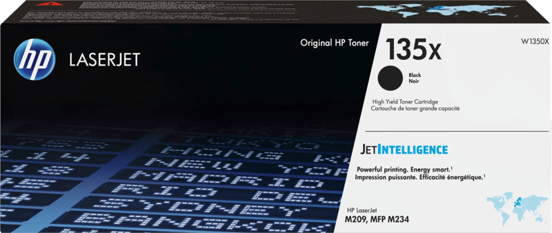HP 135X LaserJet Toner Zwart (Hoge Capaciteit)