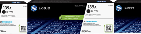 HP 139A Toner Zwart Triple Pack