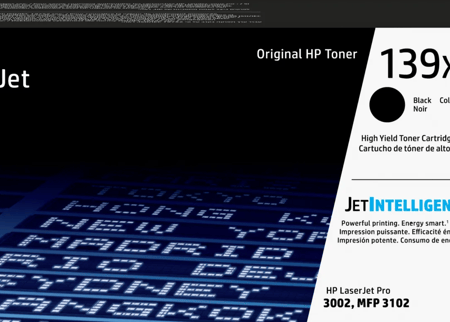 HP 139X LaserJet XL Toner Zwart