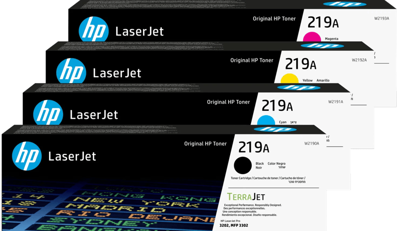 HP 219A LaserJet Toner Combo Pack