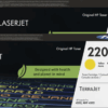 HP 220A LaserJet Toner Geel (2 stuks)