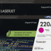 HP 220A LaserJet Toner Magenta (2 stuks)