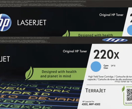 HP 220X LaserJet Toner Cyaan (2 stuks)