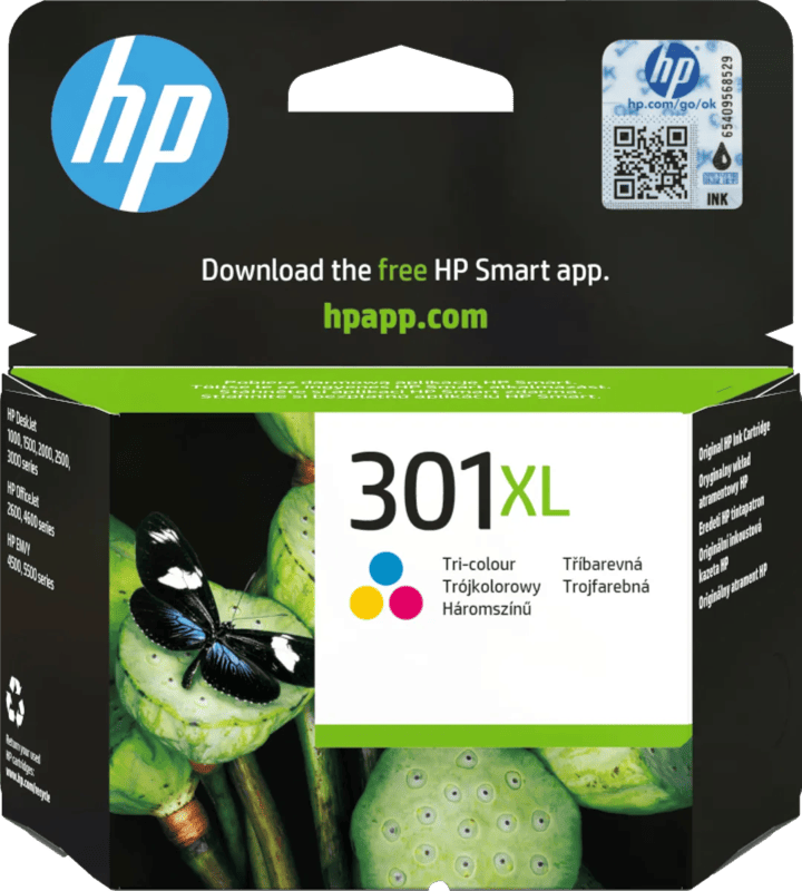HP 301XL Cartridge Kleur