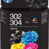 HP 302/304 Cartridge Combo Pack