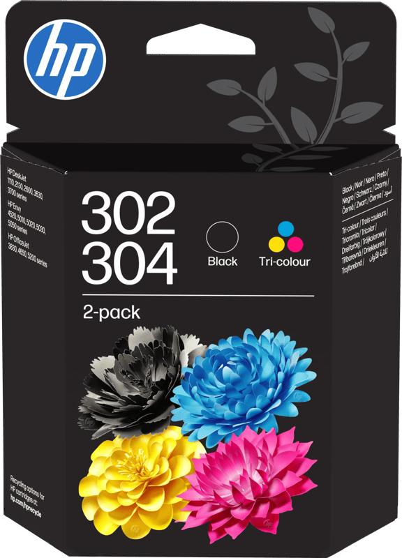 HP 302/304 Cartridge Combo Pack