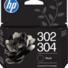 HP 302/304 Cartridge Zwart