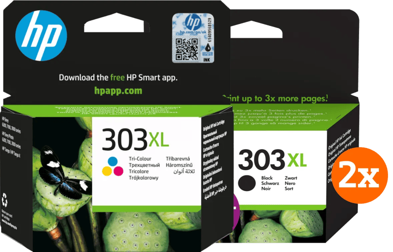 HP 303XL Cartridge Combo Pack (2 stuks)