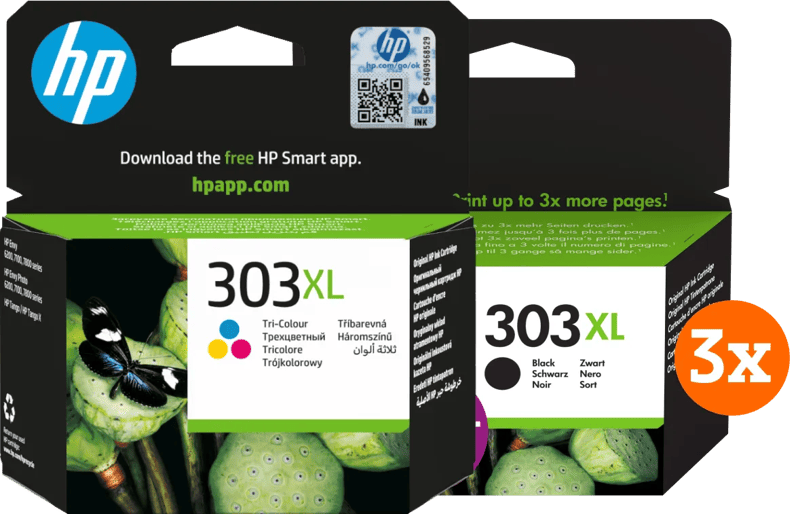 HP 303XL Cartridge Combo Pack (3 stuks)